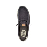Mocassino Wally Jute nero, grigio