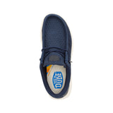 Mocassino Wally Comf Woven blu