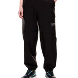 Pantalone cargo in tessuto tecnico nero