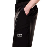Pantalone cargo in tessuto tecnico nero