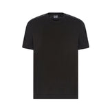 T-shirt con banda logo nero