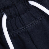Shorts con logo laterale blu