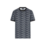 T-shirt logo lettering nero