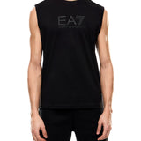 Canotta patch logo nero