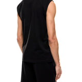 Canotta patch logo nero