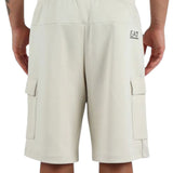 Shorts cargo strip grigio