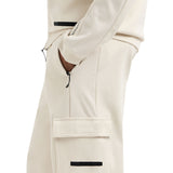 Pantalone cargo strip panna