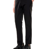 Pantalone chino in tessuto tecnico nero