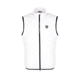 Smanicato con chiusura zip e placca logo bianco
