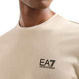 T-shirt basic in jersey beige