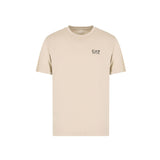 T-shirt basic in jersey beige