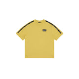 T-shirt box logo verde acido