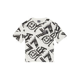T-shirt stampa allover fantasia