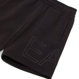 Shorts macro logo nero