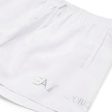 Boxer mare logo sul fondo bianco/argento
