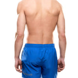 Boxer mare logo sul fondo azzurro