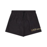 Boxer mare logo sul fondo nero/oro