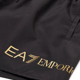 Boxer mare logo sul fondo nero/oro