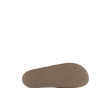 Ciabatta maxi logo pvc beige