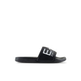 Ciabatta maxi logo pvc nero