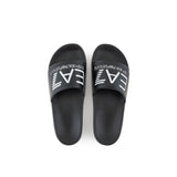 Ciabatta maxi logo pvc nero