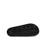 Ciabatte logo allover pvc bianco/nero