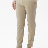 Pantalone Amalfi one pence con coulisse beige