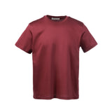 T-shirt in cotone pima melanzana