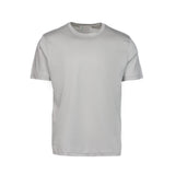 T-shirt in cotone pima grigio chiaro