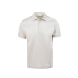 Polo in cotone pima beige
