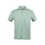 Polo in cotone pima salvia