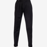 Pantalone Milano in lana vergine nero