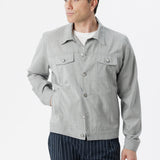 Giacca Portofino in lana vergine grigio chiaro