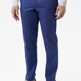 Pantalone chino Sorrento in cotone stretch bluette
