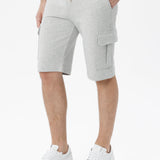 Bermuda Cargo in puro cotone grigio