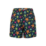Short neonato fantasia stelle blu