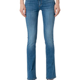 Jeans bootcut perfect shape bella in denim medio