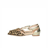 Ballerina Parigi con cinturini leopardato