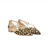 Ballerina Parigi con cinturini leopardato