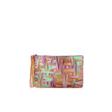 Mini Pochette Canvas fantasia zig zag
