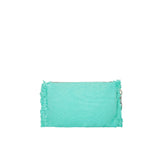 Pochette cotone acqua marina