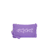 Pochette cotone viola