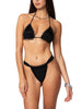 bikini-triangolo-effetto-piumato-nero