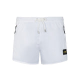 Short beach filmant bianco