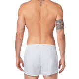 Short beach filmant bianco