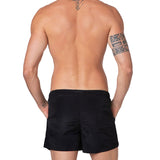 Short beach nylon nero