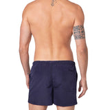 Short beach nylon blu