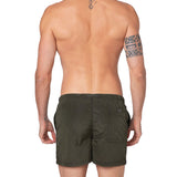 Short beach nylon verde militare