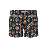 Short beach shorty fantasia nero multi
