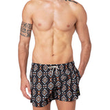 Short beach shorty fantasia nero multi